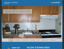 Tablet Screenshot of benningwoods.com